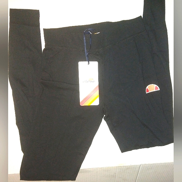 ☆NWT☆ELLESSE SOLOS 2 Juniors Black Athletic Leggings☆Small☆ - Picture 9 of 13
